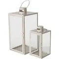 Produktbild: Laterne aus Metall ARANIA, beige, 2er-Set - Beige