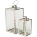Produktbild: Laterne Aus Metall Arania, Beige, 2er-set