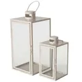 Produktbild: BOLTZE GRUPPE GmbH Kerzenlaterne Laterne aus Metall ARANIA, beige, 2er-Set (Laterne)