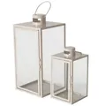 Produktbild: Laterne aus Metall ARANIA, beige, 2er-Set