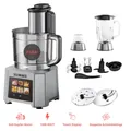 Produktbild: KB ELEMENTS Küchenmaschine, Multifunktional, 1000 Watt Voll Kupfer Motor, 3 Liter Schüßel, Full Touch Display, Edelstahl