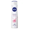 Produktbild: 5900017078090 Nivea Fresh Rose Touch antyperspirant spray 150ml (P1) Nivea