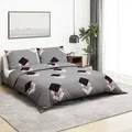 Produktbild: vidaXL Bettwäsche-Set Grau 200x220 cm Baumwolle