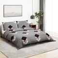 Produktbild: Bettwäsche-set Grau 200x220 Cm Baumwolle Vidaxl