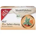 Produktbild: H&S Bio Salbei-Honig Filterbeutel 20X2 g