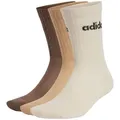 Produktbild: adidas Sportswear Funktionssocken LINEAR CREW CUSHIONED SOCKEN, 3 PAAR (1-Paar) beige|braun 8.5 - 10