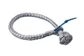 Produktbild: Tauwerkschäkel aus Dyneema, 3 mm, silber bzw grau - Bruchlast mehr als 900kg