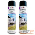 Produktbild: 2x DEKALIN DAKAPHON 9735 UNTERBODENSCHUTZ SCHWARZ FÜR SPERRHOLZ FUSSBODENPLATTEN