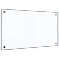 Produktbild: vidaXL Küchenrückwand, Transparent, 70x40 cm, Gehärtetes Glas, Hitzebeständig & Kratzfest, Wandpaneel, Spritzschutz, Leicht zu Reinigen, Küchen-Deko