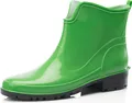 Produktbild: Ladeheid Damen Kurze Gummistiefel LA-930 (Grün, 38)