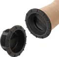 Produktbild: Endstück Warmluftaustritt | schwarz |Truma | für 65mm Warmluftrohre | verschließbar