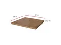 Produktbild: Arbeitsplatte 60 cm 38 mm Küchenzeile Küchenblock Eiche Lancelot Küche Vigo