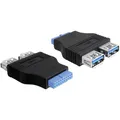 Produktbild: Delock USB 3.0 Pinheader Adapter (USB 3.0, 4.50 W) (65324)