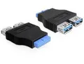 Produktbild: Delock USB 3.0 Pin Header - USB-Adapter - USB Typ A (W)