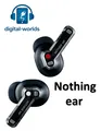 Produktbild: Nothing Ear – Kabellose Bluetooth Kopfhörer schwarz +++  SEHR GUT / FAST WIE NEU