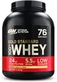 Produktbild: Optimum Nutrition 100 % Whey Gold Standard, 2.28 kg (5 lb) Dose, French Vanilla