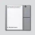 Produktbild: Siedle TM 612-1 SM Tasten-Modul in Silber-Metallic