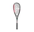 Produktbild: Dunlop Squashschläger Blackstorm Carbon 140g/kopflastig schwarz/rot - besaitet