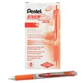 Produktbild: Pentel EnerGel XM BL77 Gelschreiber mit Druckmechanik, orange (12 Stück)