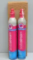 Produktbild: 2x SodaStream Quick Connect CO2-Zylinder - Rosa/Blau - für bis zu 60L - Neu