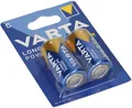 Produktbild: Varta 4914 Longlife Power Baby Batterie C 2er Blister LR14