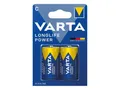 Produktbild: Varta ALKALI-MANGAN C / LR14 1.5 V - 7800 mAh 4914.121.412 (2 St./Blister)