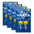 Produktbild: 8x Varta Long Life Power C Baby Alkaline Batterien LR14 4014 1,5V