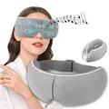 Produktbild: Faltbares Augenmassagegerät, Kompression, 4 Modi, Wärme, Musik, BT