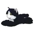 Produktbild: Aurora Mini Flopsies Maynard Katze Schwarz Weiß 20 cm - Schwarz/Weiß