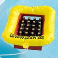 Produktbild: PEARL Bier Schwimmring: 2er-Set Getränkekasten-Schwimmringe (Bierkasten Pool)