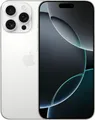 Produktbild: Apple iPhone 16 Pro Max 256GB Titan Weiß inkl. Schutzglas & Case - Sehr Gut -