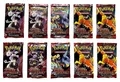 Produktbild: Pokemon 10x Ewige Rivalen Booster Karmesin & Purpur Deutsch GER Sealed TCG OVP