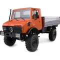 Produktbild: Mercedes-Benz Unimog Advanced 4WD 1:12 RTR orange, Lizenzfahrzeug, von Amewi, Art.: 22630 - Orange
