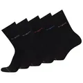 Produktbild: bugatti Socken bugatti Herren Socken Geschenkbox 5er Pack Baumwolle atmungsaktiv bugatti Herren Socken Geschenkbox 5er Pack Baumwolle atmungsaktiv schwarz 43-46