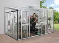 Produktbild: Vitavia Gewächshaus Helena 8600 ESG 4mm u. Dach HKP 10mm, alu, 266725