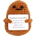 Produktbild: Handgemachte Positive Potato Kuscheltier Puppe - Deko - Braun