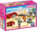 Produktbild:  PLAYMOBIL Dollhouse 70207 Gemütliches Wohnzimmer, mit Lichteffekt Neu OVP