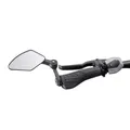 Produktbild: Fahrradspiegel Universell Innenklemmung Krampe Lenker Spiegel klappbar schwarz