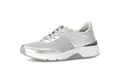 Produktbild: Gabor Low-Top Damen Sneaker 66.897 - Damen Schuhe mit Herausnehmbares Wechselfußbett für Einlagen - Frauen Halbschuhe - Silber 10