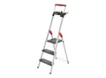 Produktbild: Hailo L100 TopLine, Alu-Sicherheits-Stehleiter, 3 Stufen (8050307)