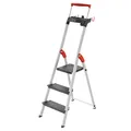 Produktbild: Hailo Alu-Sicherheits-Stehleiter L100 TopLine Mulitfunktionsschale Sichertheit