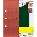 Produktbild: Bosch Zubehör Schleifblatt-Set für Schwingschleifer, 25-teilig, 8 Löcher, 93 x 230 mm, 240 (240) (2607017108)