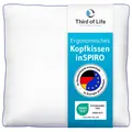 Produktbild: Kopfkissen 80x80 inSPIRO, Premium Kissen von Schlafexperten entwickelt, Ergon...