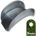 Produktbild: Wandschlauchhalter Schlauchhalter aus Metall silber für Gartenschlauch ECO-WF114