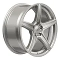 Produktbild: 1x AXXION AX7 solid titanium silver matt painted 8.0Jx18 5x112 ET48
