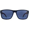 Produktbild: Tommy Hilfiger Rectangle Mens Black Red White Blue Avio Sonnenbrillen