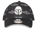 Produktbild: Star Wars Baseball Cap The Mandalorian Helmet Nue offiziell Schwarz Snapback