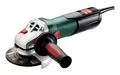 Produktbild: Metabo Winkelschleifer WEV 11-125 Quick 1100W mit Drehzahlregelung, Schnellspannnmutter - 603625000
