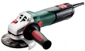 Produktbild: metabo Winkelschleifer WEV 11-125 Quick - 1100 W, 125 mm, 10.500 U/min, 3 Nm Drehmoment - Drehzahlregelung, M-Quick, Sicherheitskupplung, ergonomisch, kompakt, für Trennen & Schleifen - Inkl. Zubehör