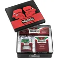 Produktbild: Proraso Herrenpflege NourishGeschenkset Red Nourishing Pre-Shave Creme 100 ml + Red Nourishing Rasiercreme 150 ml + Red Nourishing After Shave Balsam 100 ml 1 Stk. (29,00 € / 1 Stk.)